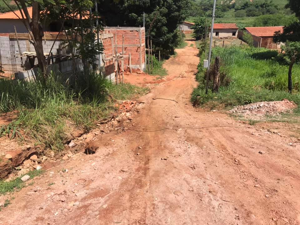 Rua de acesso lateral ao Bairro Novo pelo asfalto receberá pavimentação. Foto: Divulgação Prefeitura Municipal de Jampruca