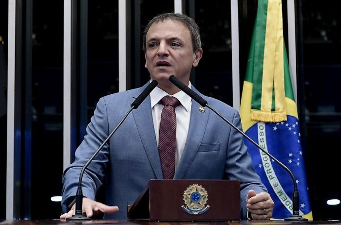 Senador Márcio Bittar, que deverá fazer a leitura do projeto - (Foto: Waldemir Barreto/Agência Senado)