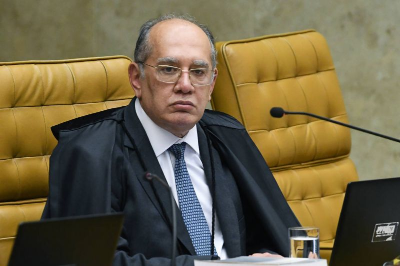 Ministro Gilmar Mendes durante sessão plenária do STF - (Foto: Carlos Moura/SCO/STF - 12.02.2020)