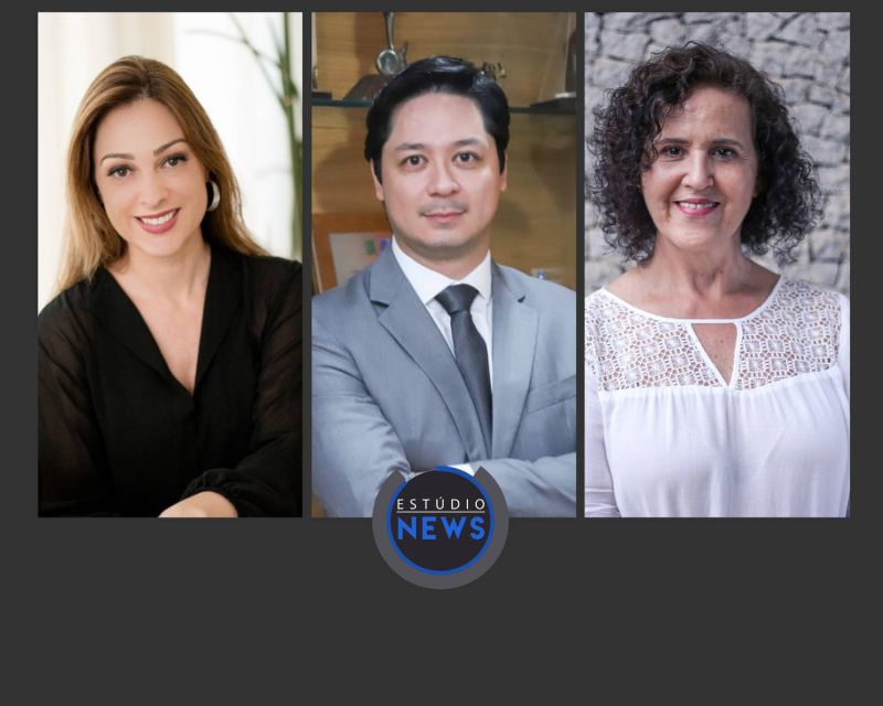 Carol Stage, Daniel Sakamoto e Ione Amorim - (Foto: Divulgação)