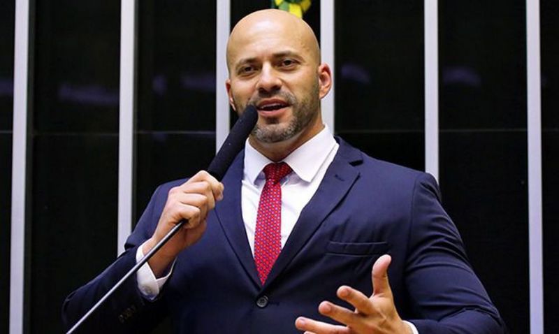 Daniel Silveira foi preso em 16 de fevereiro - (Foto: Divulgação/Câmara dos Deputados)
