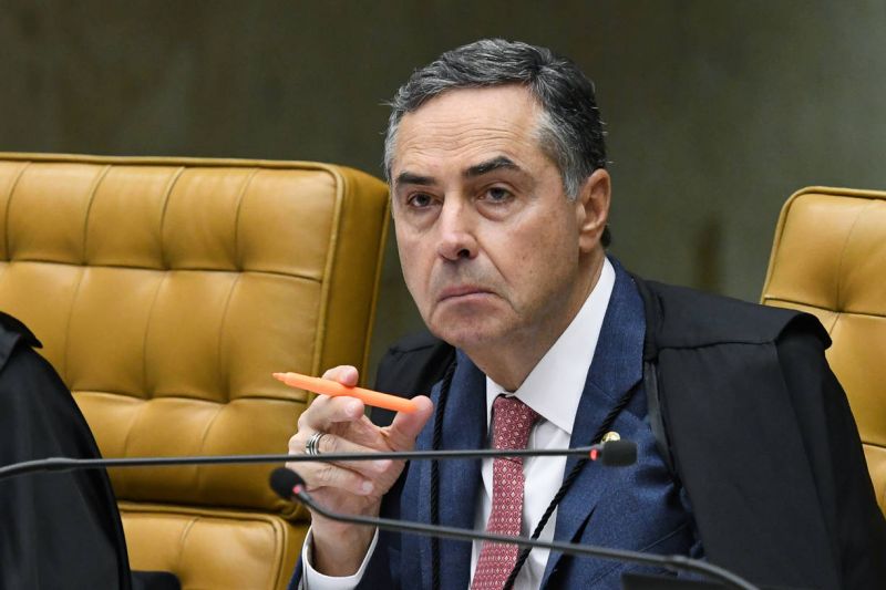 Ministro Roberto Barroso durante sessão extraordinária do STF - (Foto: Carlos Moura/SCO/STF - 04.03.2020)