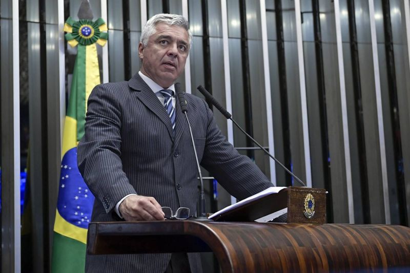 Major Olímpio tornou-se senador em 2019 - (Foto: Waldemir Barreto/Agência Senado - 21.08.2019)