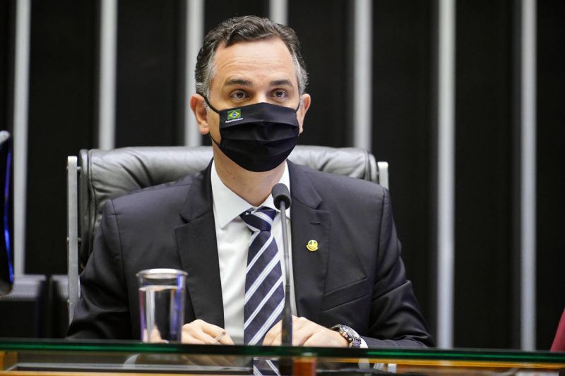 O presidente do Congresso, Rodrigo Pacheco - (Foto: Pablo Valadares/Câmara dos Deputados - 17.03.2021)