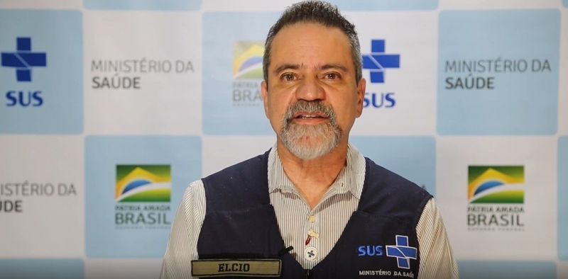 Élcio era o nº 2 da Saúde desde a chegada de Pazuello - (Foto: Reprodução/YouTube)