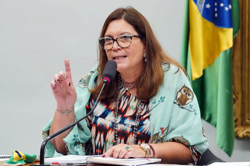 Deputada Bia Kicis sofre cobrança dos colegas após estimular motim na PM da BA - (Foto: Will Shutter/Câmara dos Deputados - 24.03.2021)