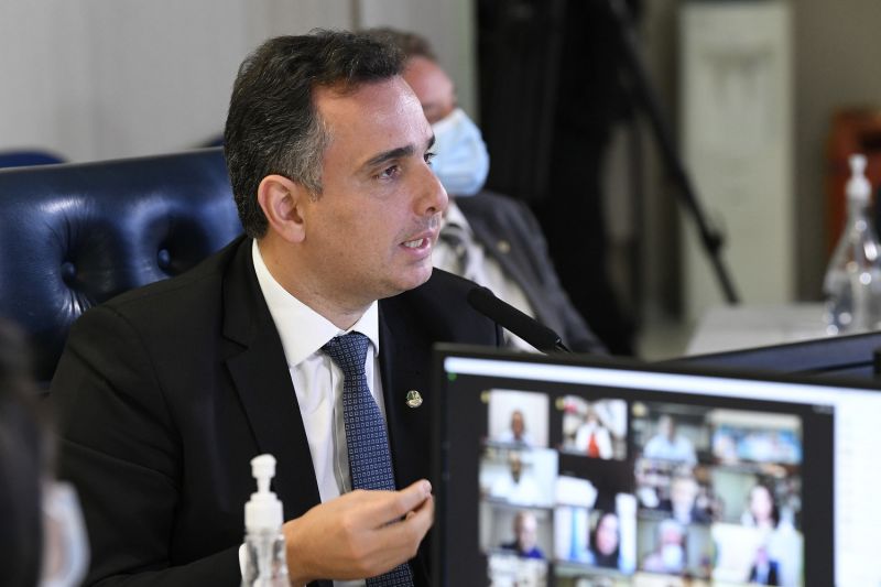 Com leitura do requerimento da CPI, presidente do Senado fará primeiro passo da investigação - (Foto: Jefferson Rudy/Agência Senado - 31.03.2021)