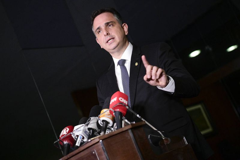 O presidente do Senado, Rodrigo Pacheco - (Foto: Pedro França/Agência Senado - 08.04.2021)