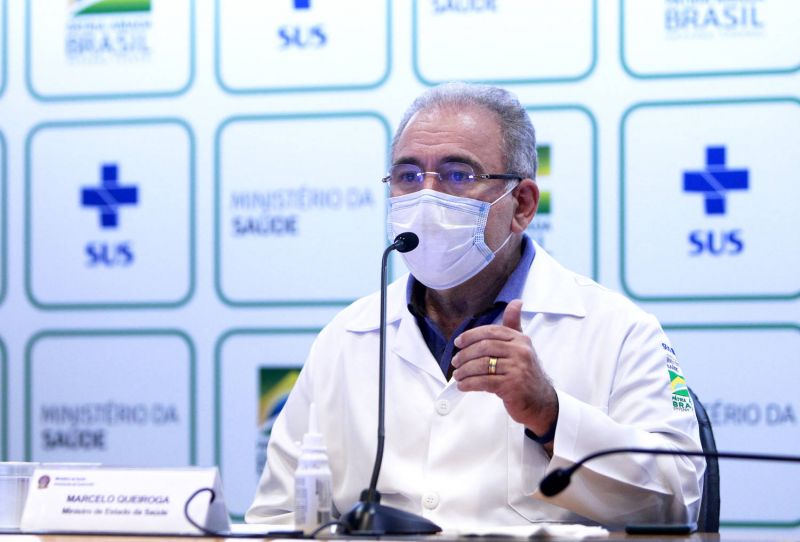 Queiroga admite precipitação em orientação da pasta - (Foto: Ailton de Freitas/MS - 24.04.2021)