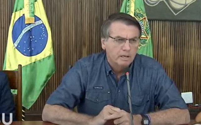 Bolsonaro diz que governo sufocou o MST - (Foto: TV Brasil/ Reprodução )