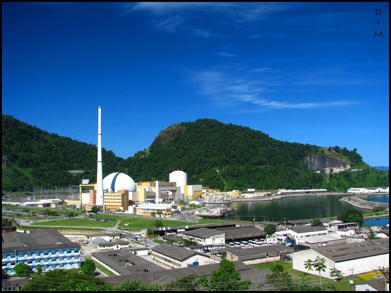 Usina nuclear Angra 1, no Rio de Janeiro - (Foto: Flickr/Tiago Padilha Alves)
