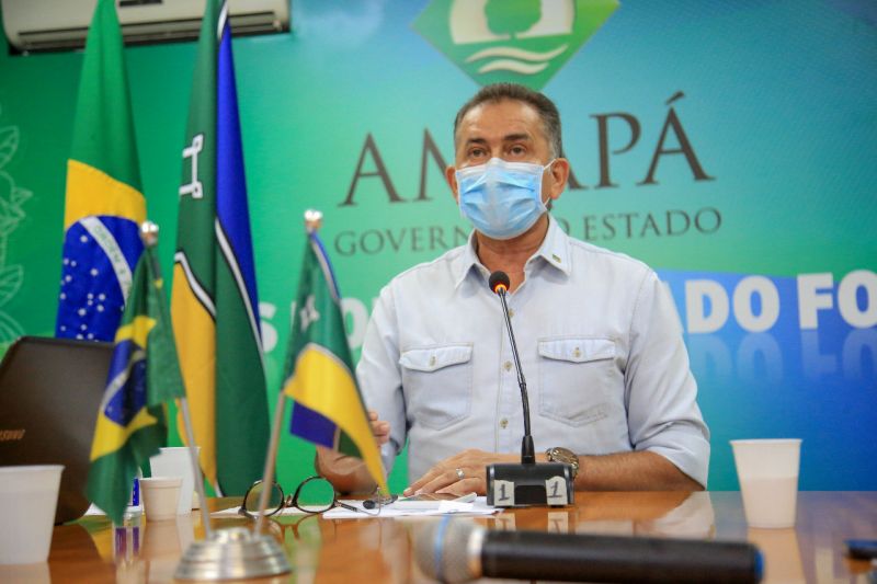 O governador do Amapá, Waldez Góes (PDT), que teve teste positivo para covid-19 - (Foto: Divulgação/Governo do Amapá)
