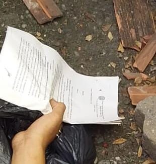 O Homem portava os papeis de libertação em mãos foto divulgação
