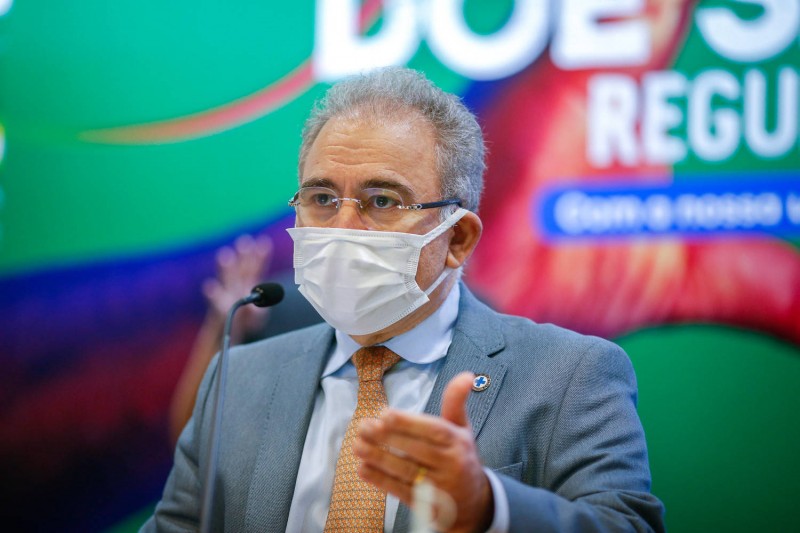 Queiroga diz que ministério estudo efetividade de vacinas - (Foto: Walterson Rosa/MS - 12.06.2021)